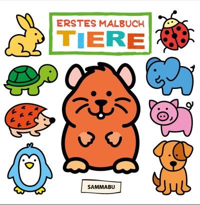 Erstes malbuch tiere - malbuch,