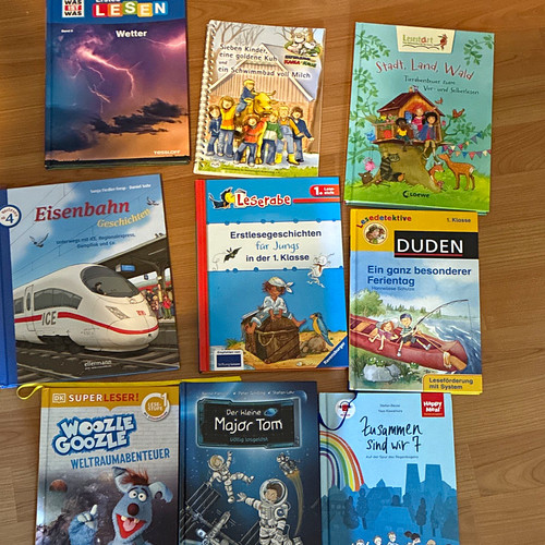 Erstes lesen bücher paket - erstes, lesen,