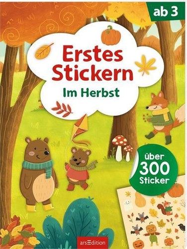 Erstes stickern im herbst - stickern,