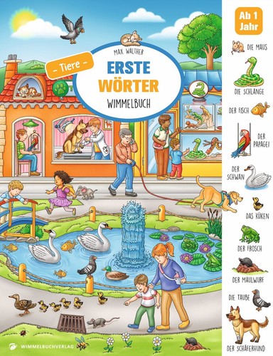 Erste wörter wimmelbuch tiere - wimmelbuch,